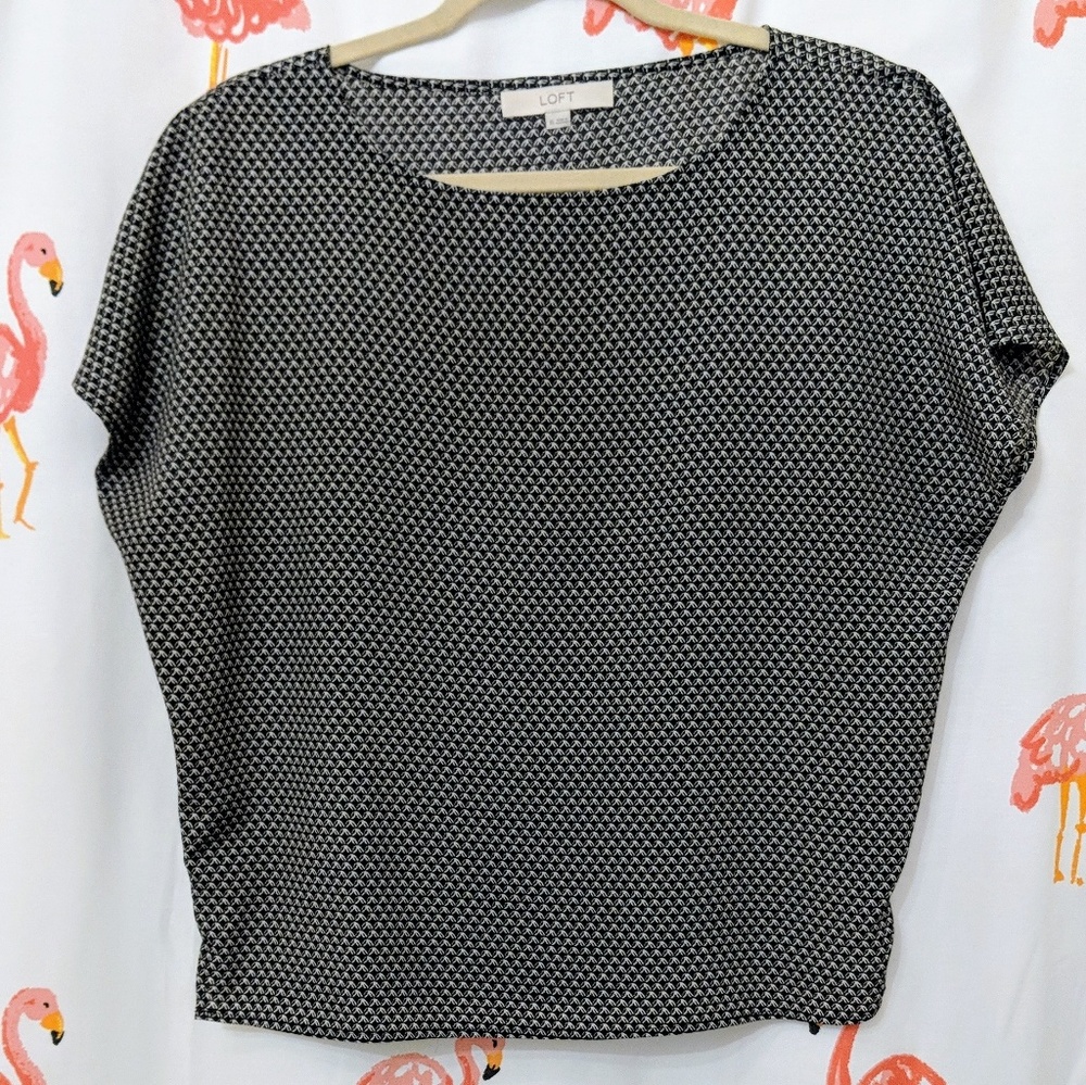 LOFT | Ink Blue Dolman Top - Dark Navy